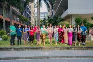 คณะวิทยาการจัดการร่วมรณรงค์แต่งไทยงานแผ่นดินสมเด็จพระนารายณ์มหาราช ครั้งที่ 37 ประจำปี พ.ศ. 2568