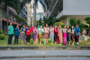 คณะวิทยาการจัดการร่วมรณรงค์แต่งไทยงานแผ่นดินสมเด็จพระนารายณ์มหาราช ครั้งที่ 37 ประจำปี พ.ศ. 2568