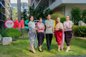คณะวิทยาการจัดการร่วมรณรงค์แต่งไทยงานแผ่นดินสมเด็จพระนารายณ์มหาราช ครั้งที่ 37 ประจำปี พ.ศ. 2568