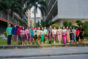 คณะวิทยาการจัดการร่วมรณรงค์แต่งไทยงานแผ่นดินสมเด็จพระนารายณ์มหาราช ครั้งที่ 37 ประจำปี พ.ศ. 2568