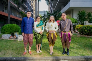 คณะวิทยาการจัดการร่วมรณรงค์แต่งไทยงานแผ่นดินสมเด็จพระนารายณ์มหาราช ครั้งที่ 37 ประจำปี พ.ศ. 2568
