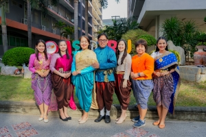คณะวิทยาการจัดการร่วมรณรงค์แต่งไทยงานแผ่นดินสมเด็จพระนารายณ์มหาราช ครั้งที่ 37 ประจำปี พ.ศ. 2568