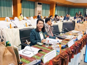 อธิการบดี มรภ.เทพสตรี พร้อมด้วยรองอธิการบดีฝ่ายวางแผนและวิจัย ร่วมการประชุมที่ประชุมอธิการบดีมหาวิทยาลัยราชภัฏ ครั้งที่ 1 (178)/2568