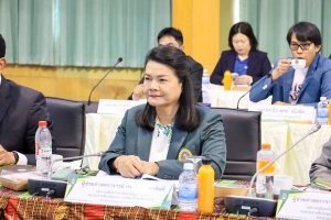 อธิการบดี มรภ.เทพสตรี พร้อมด้วยรองอธิการบดีฝ่ายวางแผนและวิจัย ร่วมการประชุมที่ประชุมอธิการบดีมหาวิทยาลัยราชภัฏ ครั้งที่ 1 (178)/2568