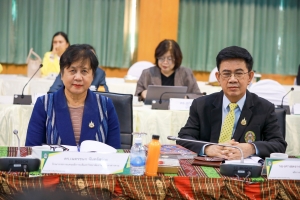 อธิการบดี มรภ.เทพสตรี พร้อมด้วยรองอธิการบดีฝ่ายวางแผนและวิจัย ร่วมการประชุมที่ประชุมอธิการบดีมหาวิทยาลัยราชภัฏ ครั้งที่ 1 (178)/2568