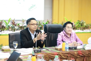 อธิการบดี มรภ.เทพสตรี พร้อมด้วยรองอธิการบดีฝ่ายวางแผนและวิจัย ร่วมการประชุมที่ประชุมอธิการบดีมหาวิทยาลัยราชภัฏ ครั้งที่ 1 (178)/2568