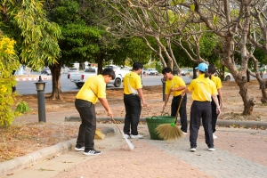 มรภ.เทพสตรี ร่วมกิจกรรมจิตอาสาพัฒนาเนื่องในวันทหารผ่านศึก
