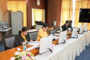 การประชุม คกก.นโยบายพัฒนาวิชาการ วิจัยและนวัตกรรม ครั้งที่ 1/68