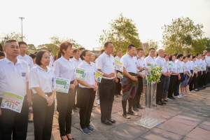 มรภ.เทพสตรี ร่วมกิจกรรมรณรงค์โค้งสุดท้ายการเลือกตั้งสมาชิกสภาองค์การบริหารส่วนจังหวัด และนายกองค์การบริหารส่วนจังหวัด