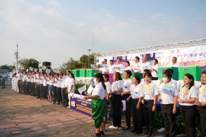 มรภ.เทพสตรี ร่วมกิจกรรมรณรงค์โค้งสุดท้ายการเลือกตั้งสมาชิกสภาองค์การบริหารส่วนจังหวัด และนายกองค์การบริหารส่วนจังหวัด