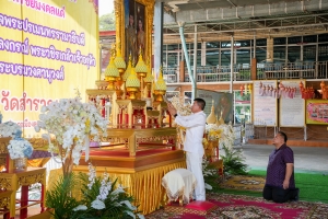 มรภ.เทพสตรี ร่วมพิธีเจริญพระพุทธมนต์ถวายพระพรชัยมงคลแด่ พระบาทสมเด็จพระเจ้าอยู่หัว และพระบรมวงศานุวงศ์ ประจำปี พ.ศ. 2568 ครั้งที่ 1