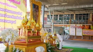 มรภ.เทพสตรี ร่วมพิธีเจริญพระพุทธมนต์ถวายพระพรชัยมงคลแด่ พระบาทสมเด็จพระเจ้าอยู่หัว และพระบรมวงศานุวงศ์ ประจำปี พ.ศ. 2568 ครั้งที่ 1