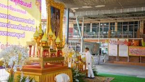 มรภ.เทพสตรี ร่วมพิธีเจริญพระพุทธมนต์ถวายพระพรชัยมงคลแด่ พระบาทสมเด็จพระเจ้าอยู่หัว และพระบรมวงศานุวงศ์ ประจำปี พ.ศ. 2568 ครั้งที่ 1