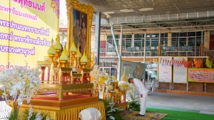 มรภ.เทพสตรี ร่วมพิธีเจริญพระพุทธมนต์ถวายพระพรชัยมงคลแด่ พระบาทสมเด็จพระเจ้าอยู่หัว และพระบรมวงศานุวงศ์ ประจำปี พ.ศ. 2568 ครั้งที่ 1