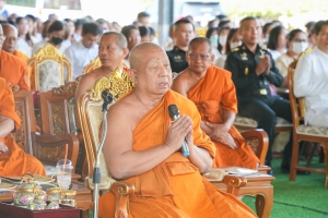 มรภ.เทพสตรี ร่วมพิธีเจริญพระพุทธมนต์ถวายพระพรชัยมงคลแด่ พระบาทสมเด็จพระเจ้าอยู่หัว และพระบรมวงศานุวงศ์ ประจำปี พ.ศ. 2568 ครั้งที่ 1