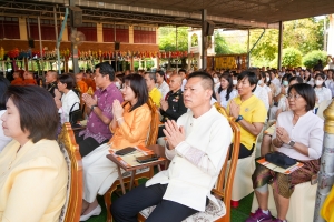 มรภ.เทพสตรี ร่วมพิธีเจริญพระพุทธมนต์ถวายพระพรชัยมงคลแด่ พระบาทสมเด็จพระเจ้าอยู่หัว และพระบรมวงศานุวงศ์ ประจำปี พ.ศ. 2568 ครั้งที่ 1