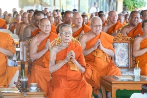 มรภ.เทพสตรี ร่วมพิธีเจริญพระพุทธมนต์ถวายพระพรชัยมงคลแด่ พระบาทสมเด็จพระเจ้าอยู่หัว และพระบรมวงศานุวงศ์ ประจำปี พ.ศ. 2568 ครั้งที่ 1