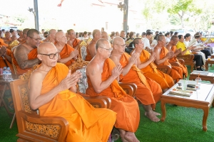 มรภ.เทพสตรี ร่วมพิธีเจริญพระพุทธมนต์ถวายพระพรชัยมงคลแด่ พระบาทสมเด็จพระเจ้าอยู่หัว และพระบรมวงศานุวงศ์ ประจำปี พ.ศ. 2568 ครั้งที่ 1