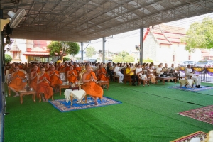 มรภ.เทพสตรี ร่วมพิธีเจริญพระพุทธมนต์ถวายพระพรชัยมงคลแด่ พระบาทสมเด็จพระเจ้าอยู่หัว และพระบรมวงศานุวงศ์ ประจำปี พ.ศ. 2568 ครั้งที่ 1