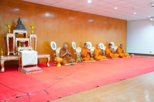 ศูนย์ภาษา จัดพิธีทำบุญเนื่องในโอกาสวันขึ้นปีใหม่