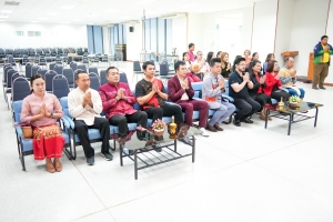 ศูนย์ภาษา จัดพิธีทำบุญเนื่องในโอกาสวันขึ้นปีใหม่