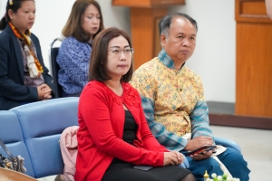 ศูนย์ภาษา จัดพิธีทำบุญเนื่องในโอกาสวันขึ้นปีใหม่