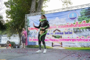 มรภ.เทพสตรี ร่วมกิจกรรม รวมพลคนนุ่งโจง แต่งไทยสายย่อ ชาวลพบุรีพร้อมใจแต่งไทยทั้งเมือง ในการจัดงานแผ่นดินสมเด็จพระนารายณ์มหาราช
