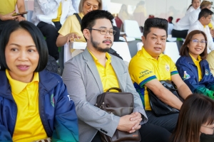 อธิการบดี มรภ.เทพสตรี พร้อมด้วยผู้บริหาร คณาจารย์ บุคลากร นำนักกีฬาฟุตบอลมหาวิทยาลัยฯ เข้าร่วมการแข่งขันฟุตบอลราชภัฏคิงส์คัพ ครั้งที่ 1 ชิงถ้วยพระราชทานพระบาทสมเด็จพระเจ้าอยู่หัว