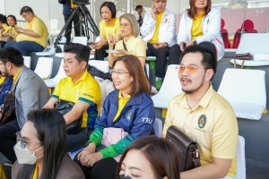 อธิการบดี มรภ.เทพสตรี พร้อมด้วยผู้บริหาร คณาจารย์ บุคลากร นำนักกีฬาฟุตบอลมหาวิทยาลัยฯ เข้าร่วมการแข่งขันฟุตบอลราชภัฏคิงส์คัพ ครั้งที่ 1 ชิงถ้วยพระราชทานพระบาทสมเด็จพระเจ้าอยู่หัว