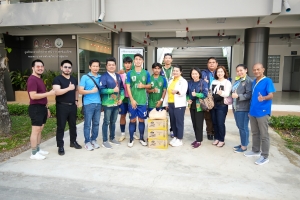 อธิการบดี มรภ.เทพสตรี พร้อมด้วยผู้บริหาร คณาจารย์ บุคลากร นำนักกีฬาฟุตบอลมหาวิทยาลัยฯ เข้าร่วมการแข่งขันฟุตบอลราชภัฏคิงส์คัพ ครั้งที่ 1 ชิงถ้วยพระราชทานพระบาทสมเด็จพระเจ้าอยู่หัว