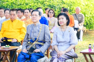 มรภ.เทพสตรี ร่วมงานแถลงข่าวการจัดงานแผ่นดินสมเด็จพระนารายณ์มหาราช