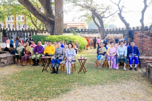 มรภ.เทพสตรี ร่วมงานแถลงข่าวการจัดงานแผ่นดินสมเด็จพระนารายณ์มหาราช