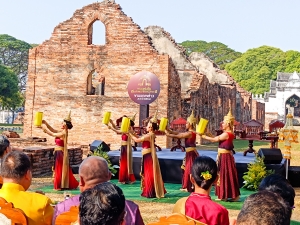 มรภ.เทพสตรี ร่วมงานแถลงข่าวการจัดงานแผ่นดินสมเด็จพระนารายณ์มหาราช