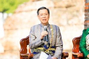 มรภ.เทพสตรี ร่วมงานแถลงข่าวการจัดงานแผ่นดินสมเด็จพระนารายณ์มหาราช