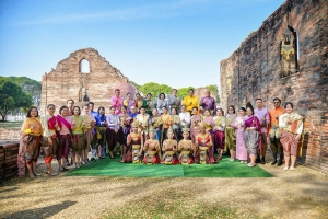 มรภ.เทพสตรี ร่วมงานแถลงข่าวการจัดงานแผ่นดินสมเด็จพระนารายณ์มหาราช