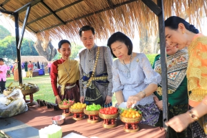 มรภ.เทพสตรี ร่วมงานแถลงข่าวการจัดงานแผ่นดินสมเด็จพระนารายณ์มหาราช