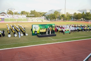 มรภ.เทพสตรี ร่วมพิธีปิดการแข่งขันฟุตบอลราชภัฏคิงส์คัพ ครั้งที่ 1 ชิงถ้วยพระราชทานพระบาทสมเด็จพระเจ้าอยู่หัว
