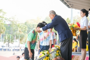 มรภ.เทพสตรี ร่วมพิธีปิดการแข่งขันฟุตบอลราชภัฏคิงส์คัพ ครั้งที่ 1 ชิงถ้วยพระราชทานพระบาทสมเด็จพระเจ้าอยู่หัว