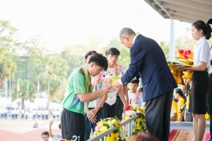 มรภ.เทพสตรี ร่วมพิธีปิดการแข่งขันฟุตบอลราชภัฏคิงส์คัพ ครั้งที่ 1 ชิงถ้วยพระราชทานพระบาทสมเด็จพระเจ้าอยู่หัว