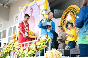 มรภ.เทพสตรี ร่วมพิธีปิดการแข่งขันฟุตบอลราชภัฏคิงส์คัพ ครั้งที่ 1 ชิงถ้วยพระราชทานพระบาทสมเด็จพระเจ้าอยู่หัว