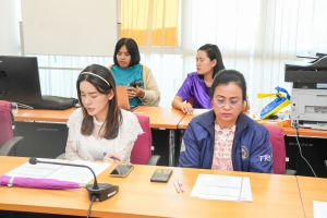 มรภ.เทพสตรี จัดประชุมผู้รับผิดชอบการจัดทำคู่มือการให้บริการสำหรับผู้รับบริการ มรภ.เทพสตรี ปีงบประมาณ พ.ศ. 2568 ครั้งที่ 1/68