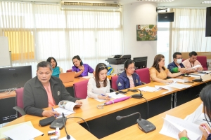 มรภ.เทพสตรี จัดประชุมผู้รับผิดชอบการจัดทำคู่มือการให้บริการสำหรับผู้รับบริการ มรภ.เทพสตรี ปีงบประมาณ พ.ศ. 2568 ครั้งที่ 1/68