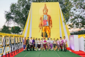 อธิการบดี มรภ.เทพสตรี นำผู้บริหาร คณาจารย์ และบุคลากร ร่วมต้อนรับรัฐมนตรีช่วยว่าการกระทรวงมหาดไทย ในพิธีเปิดงานแผ่นดินสมเด็จพระนารายณ์มหาราช ครั้งที่ 37 ประจำปี พ.ศ. 2568