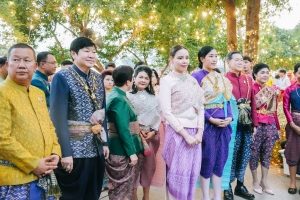 อธิการบดี มรภ.เทพสตรี นำผู้บริหาร คณาจารย์ และบุคลากร ร่วมต้อนรับรัฐมนตรีช่วยว่าการกระทรวงมหาดไทย ในพิธีเปิดงานแผ่นดินสมเด็จพระนารายณ์มหาราช ครั้งที่ 37 ประจำปี พ.ศ. 2568