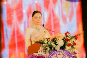 อธิการบดี มรภ.เทพสตรี นำผู้บริหาร คณาจารย์ และบุคลากร ร่วมต้อนรับรัฐมนตรีช่วยว่าการกระทรวงมหาดไทย ในพิธีเปิดงานแผ่นดินสมเด็จพระนารายณ์มหาราช ครั้งที่ 37 ประจำปี พ.ศ. 2568