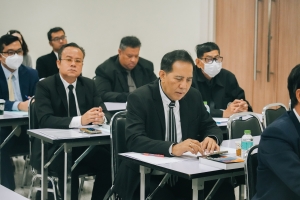 สภาทนายความในพระบรมราชูปถัมภ์ ร่วมกับ มรภ.เทพสตรี จัดพิธีลงนามความร่วมมือทางวิชาการ และอบรมเพื่อพัฒนาทักษะประสิทธิภาพในการสอบสวนคดี มรรยาททนายความ และขึ้นทะเบียน