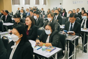 สภาทนายความในพระบรมราชูปถัมภ์ ร่วมกับ มรภ.เทพสตรี จัดพิธีลงนามความร่วมมือทางวิชาการ และอบรมเพื่อพัฒนาทักษะประสิทธิภาพในการสอบสวนคดี มรรยาททนายความ และขึ้นทะเบียน