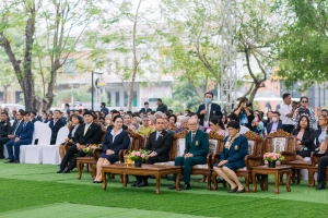 มรภ.เทพสตรี ร่วมเป็นเกียรติในพิธีวางพวงมาลาพระอนุสาวรีย์ สมเด็จพระราชปิตุจฉา เจ้าฟ้าวไลยอลงกรณ์ กรมหลวงเพชรบุรีราชสิรินธร ประจำปี พ.ศ. 2568