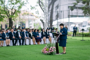 มรภ.เทพสตรี ร่วมเป็นเกียรติในพิธีวางพวงมาลาพระอนุสาวรีย์ สมเด็จพระราชปิตุจฉา เจ้าฟ้าวไลยอลงกรณ์ กรมหลวงเพชรบุรีราชสิรินธร ประจำปี พ.ศ. 2568