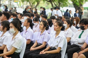 มรภ.เทพสตรี ร่วมเป็นเกียรติในพิธีวางพวงมาลาพระอนุสาวรีย์ สมเด็จพระราชปิตุจฉา เจ้าฟ้าวไลยอลงกรณ์ กรมหลวงเพชรบุรีราชสิรินธร ประจำปี พ.ศ. 2568